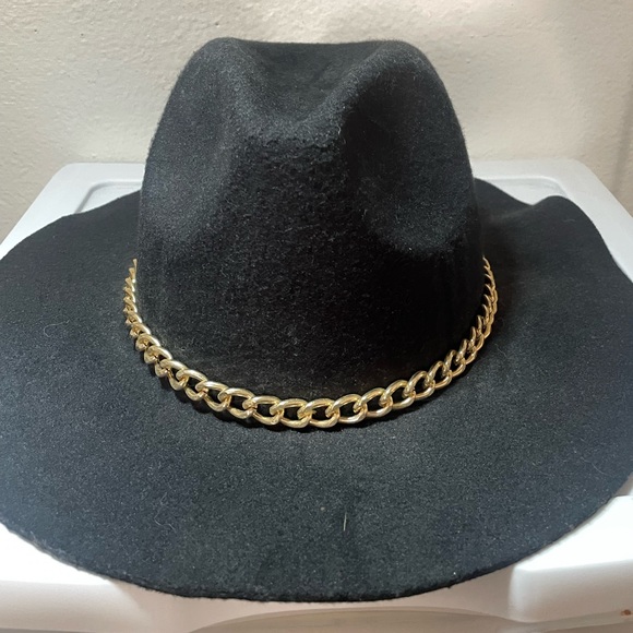 Black Felt Hat - Picture 1 of 8